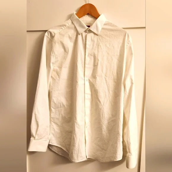 Alfani | Shirts | Mens Alfani Slim Fit Stretch Dress Shirt Size L White | Poshmark Alfani | Shirts | Mens Alfani Slim Fit Stretch Dress Shirt Size L White | Poshmark